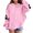 Pink, variant on Kids Halloween Ghost Sweatshirt For Boys Girls Hoodies Graphic Pullover Long Sleeve Casual Outfit For Toddler Soft Comfortable Everyday Wear Tops Clothes Pink 6-7 Years