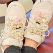Ivasky 30 Pcs Shoe Charms for Sneakers, Shoe Charms for Girls - Bows, Clips, Pins, Jewelry, Laces, Bling, Pink, Standard, Metal ,30 Count
