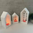 thumbnail image 3 of Yoetaun 3D House Candle Holder Silicone Mold DIYs Cement Gypsum Clay Candlestick Resin Ornaments Molds Home Decorations, 3 of 9