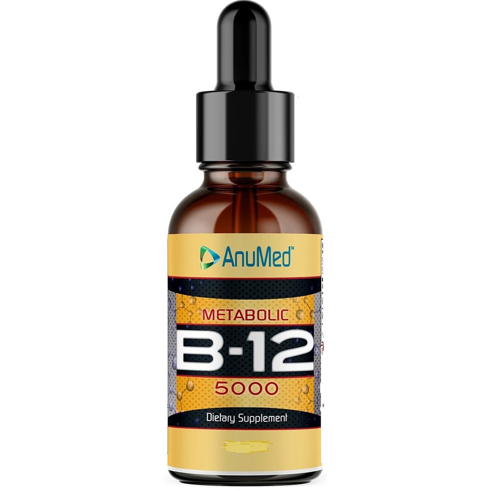 Vitamin B12 5000 AnuMed Intl 2 oz Liquid