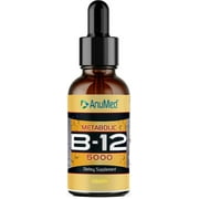 Vitamin B12 5000 AnuMed Intl 2 oz Liquid