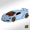 thumbnail image 2 of Hot Wheels Lamborghini Sesto Elemento Blue HW Exotics 164/250, 2 of 4