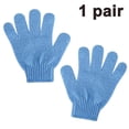thumbnail image 1 of Guantes de baño exfoliantes de doble textura para ducha, spa, masaje Levamdar 2035171-1, 1 of 5