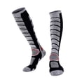 thumbnail image 2 of Calcetines Térmicos Cálidos de Invierno Hombres Mujeres Calcetines de Esquí de Deporte Al de Grueso - Negro L Yinane calcetines de esquí de invierno para hombre, 2 of 7