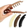 thumbnail image 1 of 4 pinzas para el pelo de plátano, pinzas para el pelo, soporte para cola de caballo, pinzas para el pelo, pinzas para peinar el cabello fino y grueso, 1 of 6