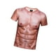 thumbnail image 4 of Camiseta de manga corta con estampado 3D de músculos, informal, divertida, con estampado de disfraz XS, 4 of 9