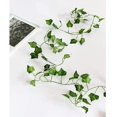 thumbnail image 2 of 2 guirnaldas de hiedra artificial, plantas falsas, vid colgante para jardín, hogar, cocina, boda, decoración de pared, lámpara, guirnalda de patio, sala de fiestas al aire libre (79 pulgadas, 20. pu Afortunado Sencillez, 2 of 5