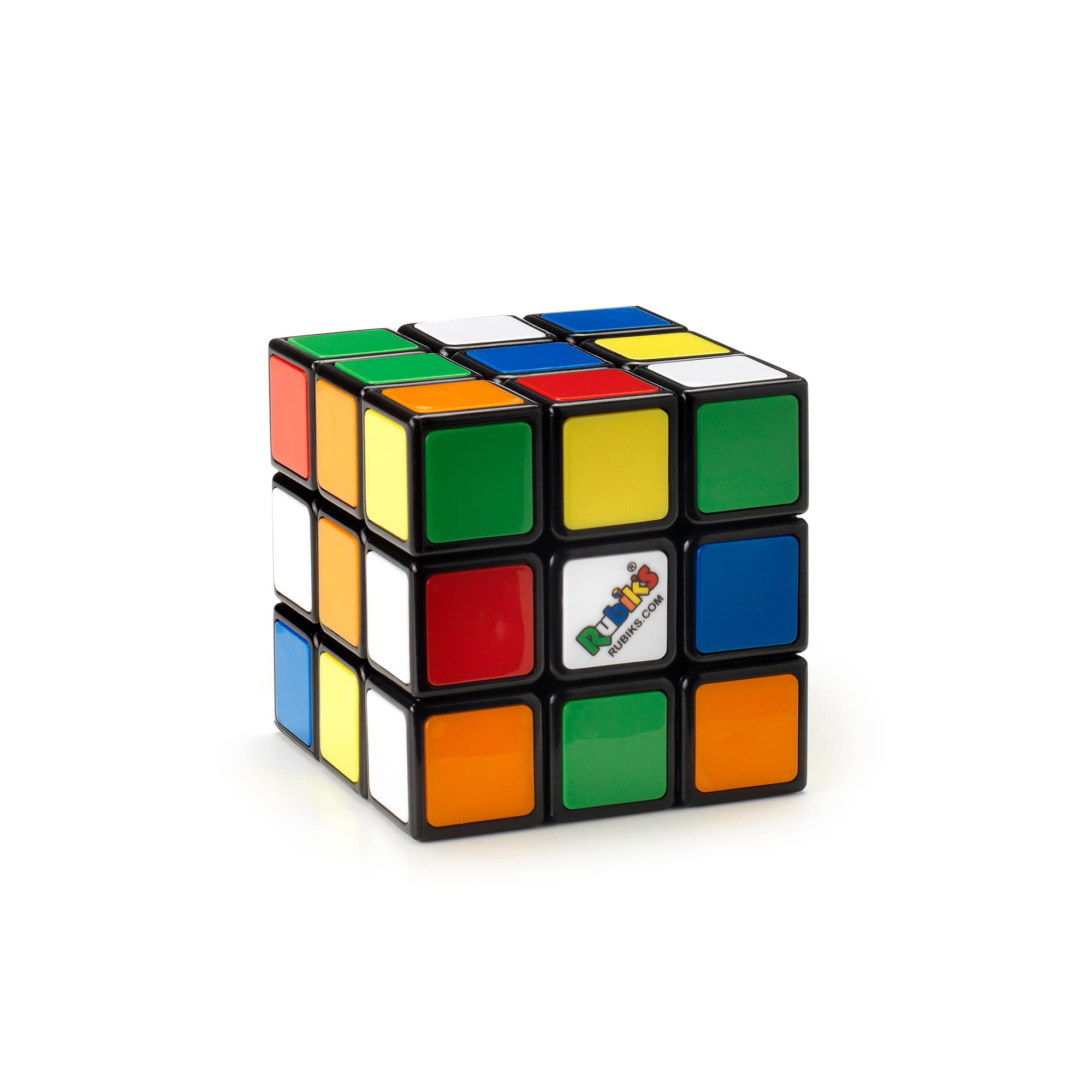 Rubik Cube 3x3 Original Brain Teaser Puzzle Strategy with Stand Toy  for Kids 