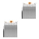 thumbnail image 3 of Qarigey 15 piezas Nail Art Brush Mujeres Drill Dotting Pen para principiantes Polish Liner Painting Design Manicure DIY Gifts Type5 NO5, 3 of 6