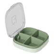 thumbnail image 1 of Portable 4/6 Compartments Pill Organizer Moisture-proof Medicine Storage Box, 1 of 1