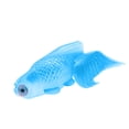 thumbnail image 2 of Silicone Artificial Fish Aquarium Decortion High Simulation Lifelike Floating Fake Betta Fish Tank Ornament, 2 of 9