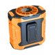 thumbnail image 3 of Ventilador portátil de cintura, recargable, 100 velocidades, para oficina Naranja, 3 of 9