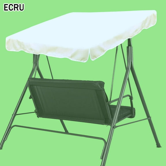 ONLINE 65"x45" Outdoor Swing Canopy, UV Blocking & Water Repellent