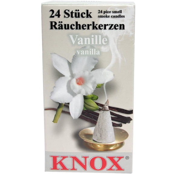 Knox Large Incense - Vanilla scent - box of 24 pcs