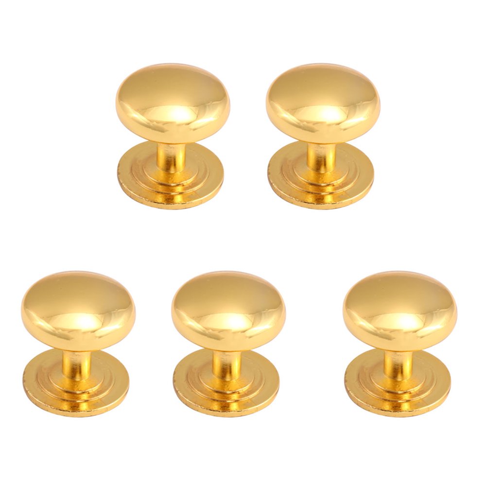 Zinc Alloy Knobs 26mm Round Wardrobe Dresser Knobs Pull Handle for Home