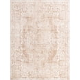 thumbnail image 1 of Unique Loom Oxford Medallion Intricate Design Rug 10'x13' Rectangle Beige/Ivory, 1 of 1