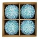 thumbnail image 1 of mfyjkho Paquete de 4 bolas de Navidad para árbol de Navidad, 8 cm, con purpurina, para decorar fiestas., 1 of 2