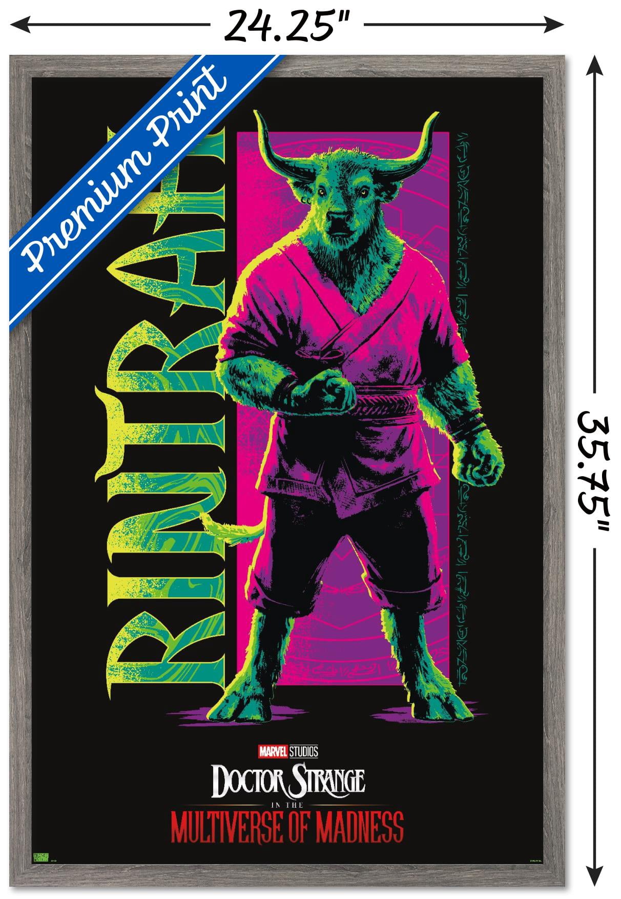 Marvel Doctor Strange in the Multiverse of Madness - Rintrah Wall Poster, 22.375" x 34" Framed