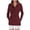 Red Coats for Winter, variant on XPMWRP Women's Button Belt Solid Color Coat Long Sleeve Lapel Loose Outerwear Jacket Fashion Winter Soft Warm Coats with Pockets Red M