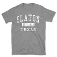 thumbnail image 1 of Slaton Texas Classic Established Men's Cotton T-Shirt, 1 of 1