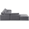 thumbnail image 5 of Meridian Furniture Comfy Grey Velvet 6-Pc. Modular Sectional, 5 of 9