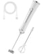 thumbnail image 1 of Handheld Electric Milk Frother with 2 Heads, Coffee Whisk Foam Mixer, 1 of 5