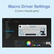 thumbnail image 5 of AULA F75-Teclado mecánico con cable/2,4G, inalámbrico/Bluetooth, RGB, PBT 75%, diseño OEM, junta de perfil, teclado personalizado para juegos de Pc, 5 of 5