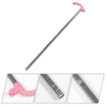 PAMINGONO Dustpan Accessory Plastic 1Pack 74X13Cm Splicing Design Random Color Handle