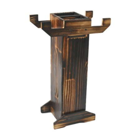 Tongina Bow Display Stand Quiver Flute Rack Multipurpose Wood Recurve Bow Rack Equipment for s Enthusiast