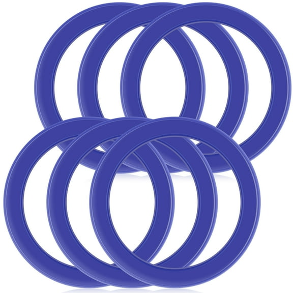 Wekvgz 6 Pcs Coffee Gasket Replacement Silicone Coffee Maker Gasket Leakproof Espresso Gasket Replacement Heat Resistant Coffee Machine Gasket for Most Brands of Espresso Machines