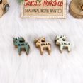 thumbnail image 1 of 24ps/box Christmas Wooden Pendants Hanging Ornaments DIY Wood Crafts for Xmas Tree Decorations Kids Painting Gifts 5 Styles, 1 of 5
