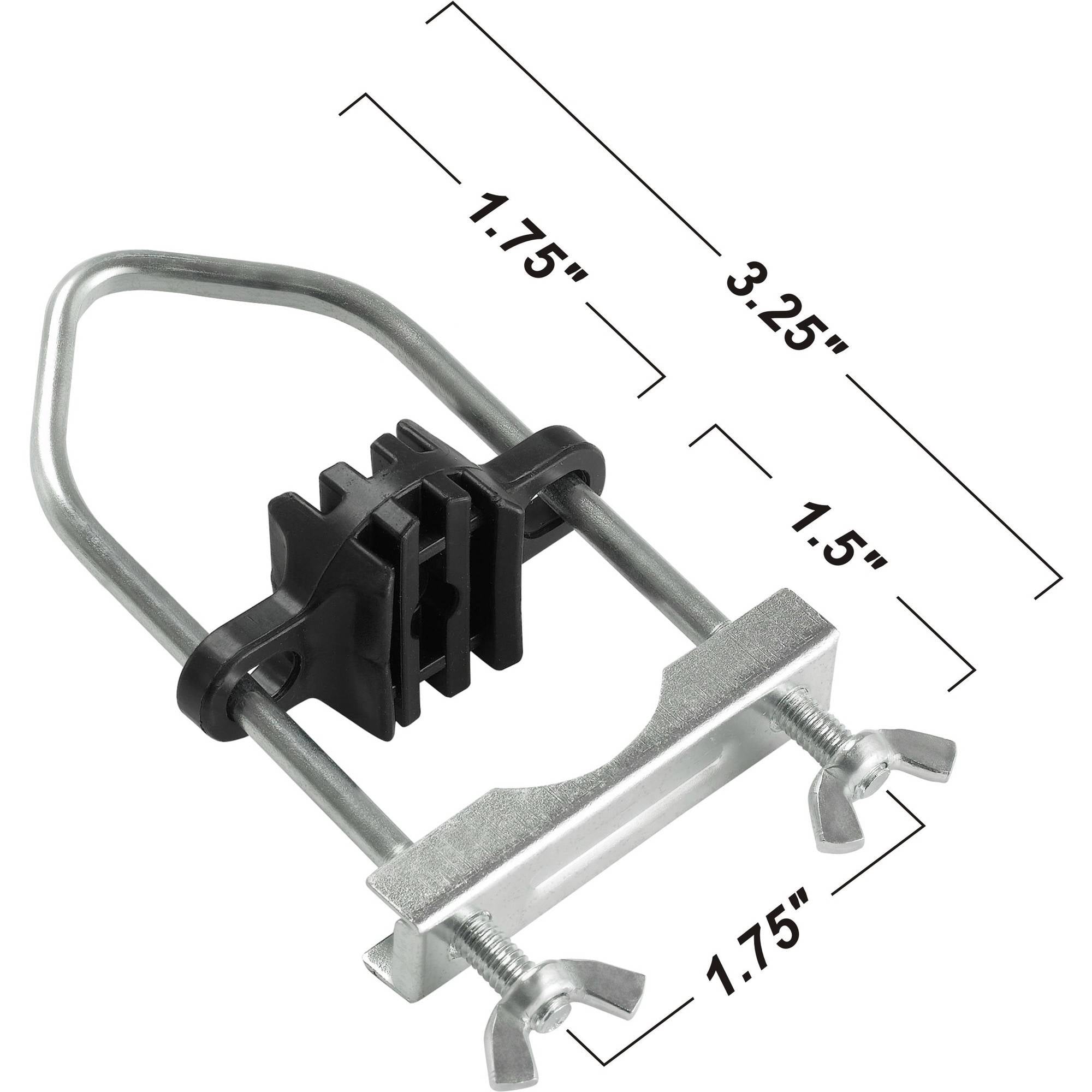 Machrus Upper Bounce Trampoline Enclosure Pole Connecter, Fits for poles measuring up to 1.5" diameter, and up to 1.75" diameter leg - Set of 16