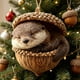 thumbnail image 3 of Ornaments Cute Forest Hanging Decor For Christmas Tree Holiday Home Decoration, 3 of 6