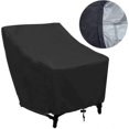 thumbnail image 4 of Protective Cover for Stackable Garden Chairs, Patio Cover Anti-UV/Windproof/Waterproof 210D Oxford, 4 of 5