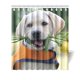 thumbnail image 1 of ABPHQTO Lindo Perro Cortina de Ducha Cortina de Ducha Impermeable 160x180 cm, 1 of 2