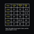 thumbnail image 3 of Display Stand Multi Layer Acrylic Transparent Lightweight Rectangle Plastic Smooth Storage Rack Thicken Grid Design Makeup Box Nail 2 Layer, 3 of 9