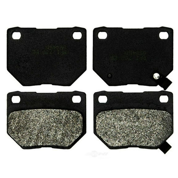 Raybestos PGD461M Professional Grade Semi-Metallic Disc Brake Pad Set Fits select: 1990-1996 NISSAN 300ZX, 2006 SUBARU IMPREZA WRX/LIMITED