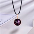 thumbnail image 3 of Piedra de nacimiento, diamantes de imitación, cristal, oro rosa, mes, joyería DIY, collar de Metal, cadena, pendientes, llaveros, colgantes, Ropa, zapatos y accesorios Miscelánea Morado oscuro Minnieouse AP010356-04B, 3 of 6
