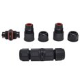 thumbnail image 3 of Waterproof Connector, PA66 Shell Cold Press Mount Wire Butt Power Connectors 2Pcs  For Industrial Equipment For Outdoor Lighting 2 Pin,3 Pin,4 Pin, 3 of 8
