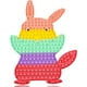 thumbnail image 1 of Juguete sensorial Fidget HUOGUO Push Popper Rainbow Rabbit, 1 of 5