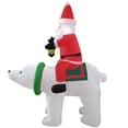 thumbnail image 1 of Christmas Toys Ring Outdoor or Indoor Decor Inflatable Game Santa Toss Inflatable Toy, 1 of 7