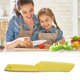 thumbnail image 4 of Yuarrent Juegos de cocina para niños Utensilios de cocina de plástico real Utensilios de cocina Pan Pastel Ensalada Platos cómodos Corte Type3 NO3, 4 of 6
