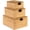 Natural, variant on Best Choice Products Set of 3 X-Large, Large, & Medium Woven Storage Baskets W/Lids, Hyacinth Organizer Bins - Brown