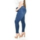thumbnail image 3 of Jeans skinny con rasgaduras Tallas Extras, 3716 (Azul oscuro) multicolor 38, 3 of 5