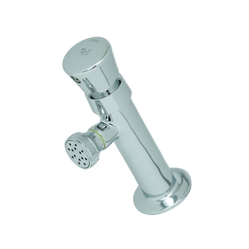 T&S Brass - Metering Faucet, Single Temperature, 1/2'' NPT Female Inlet, Rosespray