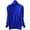 A Blue, variant on Women's Sweaters Turtleneck Knit Sweaters Long Sleeve Solid Color Basic Shirt Tops Fall Sweater Orange M