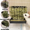 thumbnail image 4 of Comedero de heno CAIQINLI para conejos, conejitos y chinchillas de metal, 4 of 6