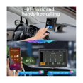 thumbnail image 2 of Soporte inalámbrico portátil para tablero de pantalla Carplay, pantalla táctil de 7 pulgadas, estéreo para coche, Bluetooth, radio FM para coche, color negro, 2 of 5