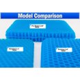 thumbnail image 5 of Ergonomic Gel Honeycomb Cushion 2.4" Thick Cooling Comfort with Non-Slip, Breathable Design - Orthopedic Pressure Relief Support for Sciatica, Tailbone, Back Pain Relief, 5 of 8