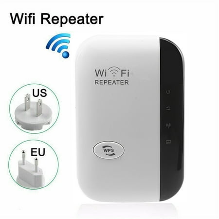 Manfiter WiFi Range Extender | Up to 300Mbps |Repeater, WiFi Signal Booster, Access Point | Easy Set-Up | 2.4G Network with Integrated Antennas LAN Port & Compact Designed Internet